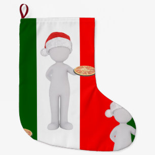 Italienischer Weihnachtsfeier Strumpf Großer Weihnachtsstrumpf