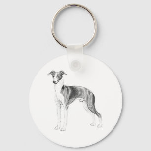 Italienischer Windhund-Art Schlüsselanhänger