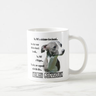 Italienischer Windhund FAQ Kaffeetasse