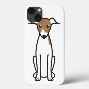 Italienischer Windhund-HundeCartoon Case-Mate iPhone Hülle