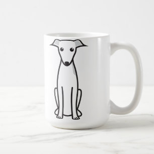 Italienischer Windhund-HundeCartoon Kaffeetasse