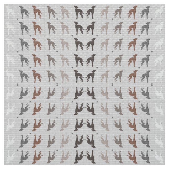 Italienischer Windhund-Hunderettung Joann Gewebe Stoff (Muster)