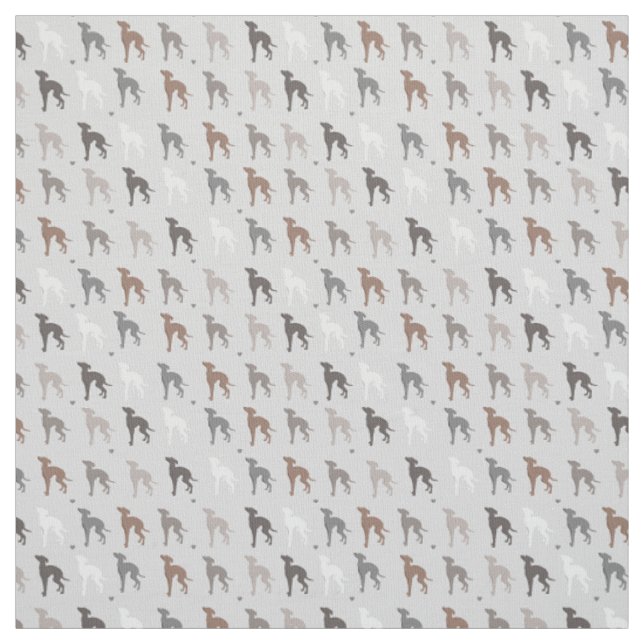 Italienischer Windhund-Hunderettung Joann Gewebe Stoff (Muster)