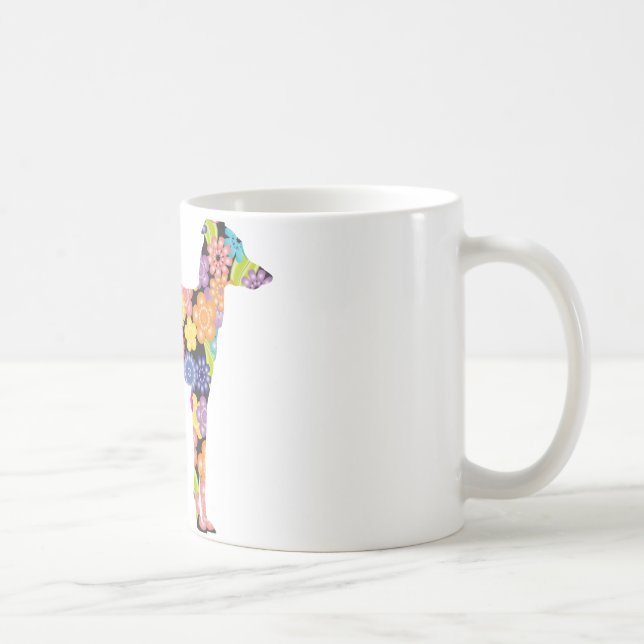 Italienischer Windhund Kaffeetasse (Rechts)