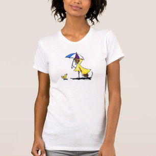 Italienischer Windhund-Regenmantel T-Shirt