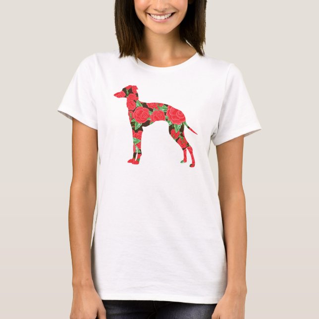 Italienischer Windhund T-Shirt (Vorderseite)