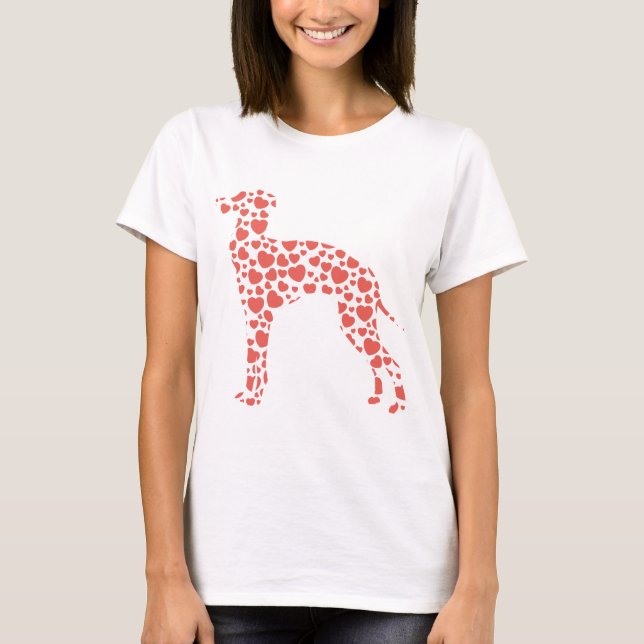 Italienischer Windhund T-Shirt (Vorderseite)