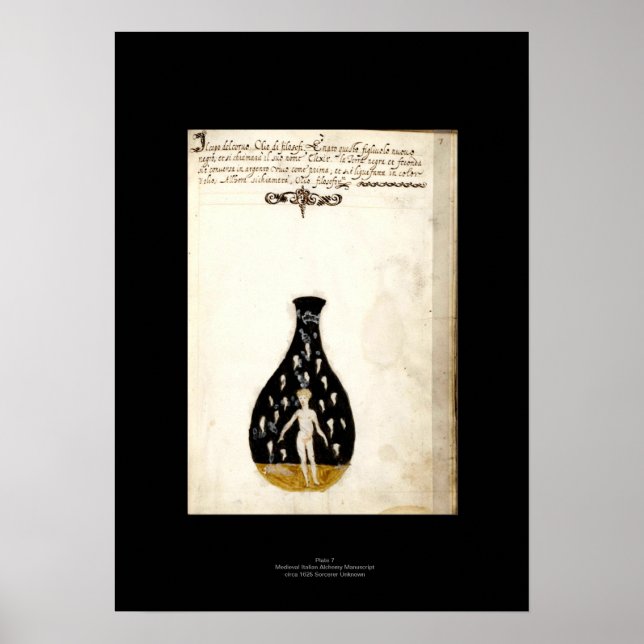 Italienisches Alchemy-Plakat 7 Poster (Vorne)