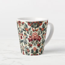 Italienisches Barock. Chic Blume und Blätter