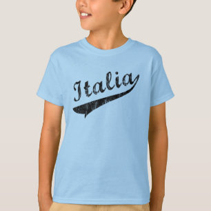 Italienisches Baseball-Logo Kinder T-Shirt