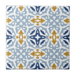 Italienisches blaues Dekor Vintage Keramik Tile Fliese<br><div class="desc">Kann vollständig an Ihre Bedürfnisse angepasst werden,  um Ihren Anzug zu erfüllen. © Gorjo Designs. Made for you via Zazzle Plattform. // Benötigen Sie Hilfe bei der Anpassung Ihres Designs? Andere Ideen got? Kontaktieren Sie mich (Zoe) direkt.</div>
