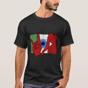 Italienisches Böse Eye Il Malocchio Maloik Malocch T-Shirt