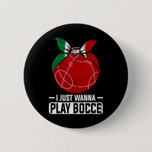 Italienisches Bowling Game Italy Bocci Player Bocc Button