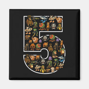 Italienisches Brainrot Geburtstag 5 Jahre Meme 5.  Magnet