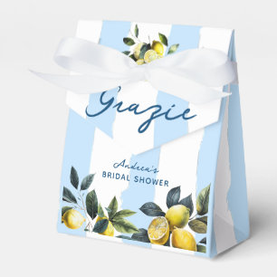 Italienisches Brautparty Lemon Geschenkschachtel