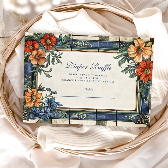 Italienisches Ciao Baby Duwer Diapper Raffle Begleitkarte (Von Creator hochgeladen)