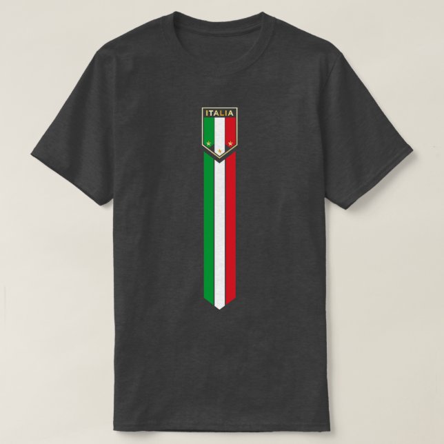 Italienisches Design Italienischer Pride Italienis T-Shirt (Design vorne)