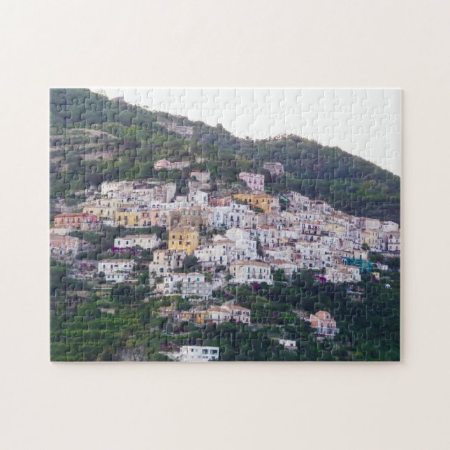 Italienisches Dorf auf dem Hügel Herausforderung (Horizontal)