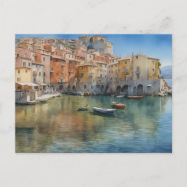 Italienisches Dorf Mediterranea Postcard Postkarte