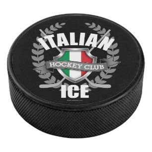 Italienisches Eis-Hockey Eishockey Puck