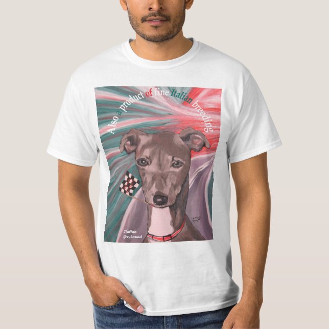 Italienisches Erbhundet-stück T-Shirt (Vorderseite)