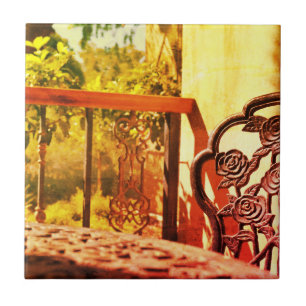 Italienisches Feel Villa Patio Garden Möbel Fliese