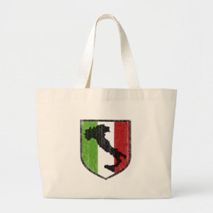 Italienisches Flaggen-Wappen-Stiefel Mittelalterli Jumbo Stoffbeutel