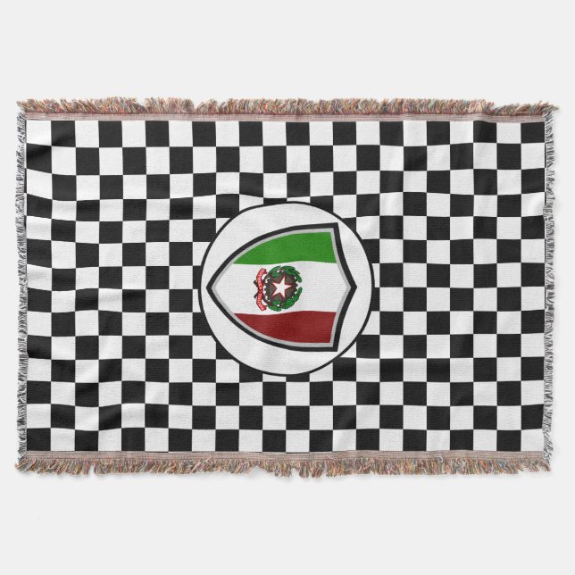 Italienisches Flaggenzeichen Decke (Vorderseite)