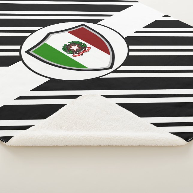Italienisches Flaggenzeichen Sherpadecke (3/4)