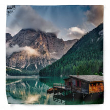 Italienisches Foto Bergsee Landschaft