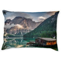 Italienisches Foto Bergsee Landschaft