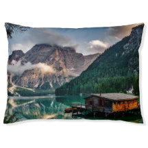 Italienisches Foto Bergsee Landschaft