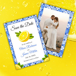 Italienisches Foto für Hochzeiten Save The Date