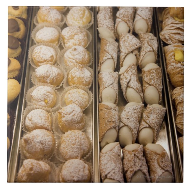 Italienisches Gebäck Fliese (Vorderseite)
