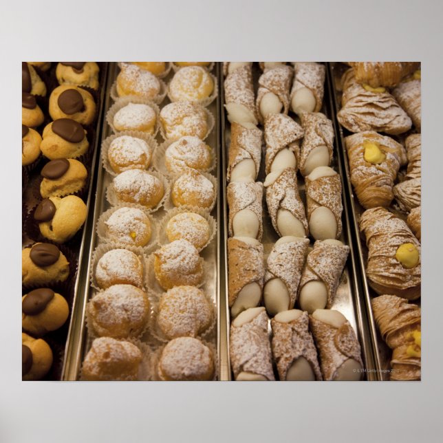 italienisches Gebäck Poster (Vorne)