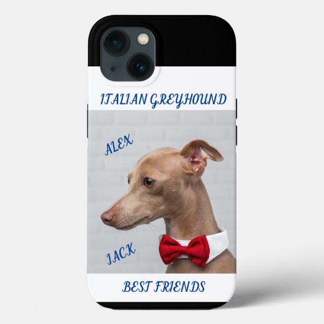 ITALIENISCHES GREYHOUND APPLE IPHONE 13 FALL & NAM Case-Mate iPhone HÜLLE (Rückseite)