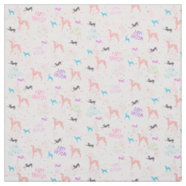 Italienisches Greyhound Birthday Fabric, Joann Fab Stoff