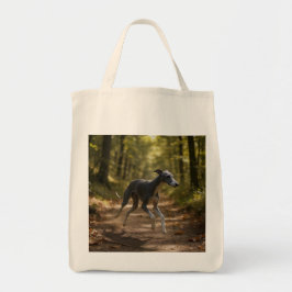 Italienisches Greyhound Elegantes Lebensmittelgesc Tragetasche