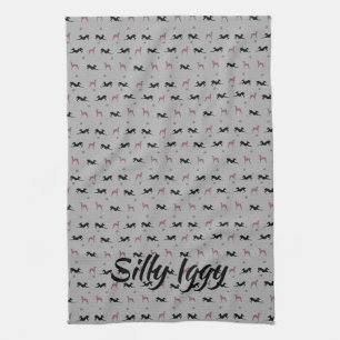 Italienisches Greyhound Iggy Dog Küche Handtuch, R Geschirrtuch