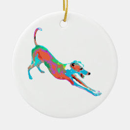 Italienisches Greyhound Ornament