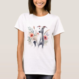 Italienisches Greyhound Watercolor T-Shirt
