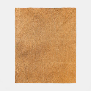 Italienisches Lammleder: Vintage-Textur Fleecedecke