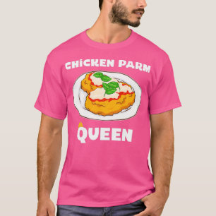 Italienisches Lebensmittel Hühnerparkett Königin  T-Shirt