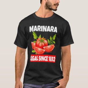 Italienisches Lebensmittel Marinara für Tomato Sau T-Shirt