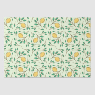 Italienisches Lemon Leaf Dekoupage Fruchtgewebe Seidenpapier