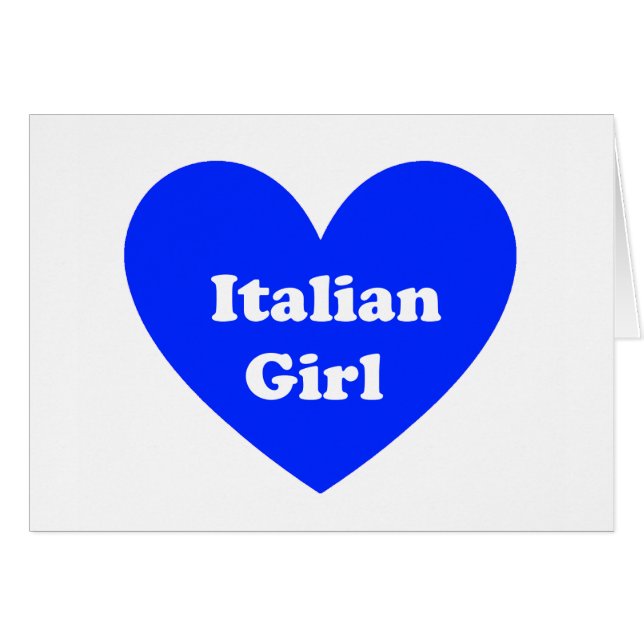 Italienisches Mädchen (Vorderseite (Horizontal))