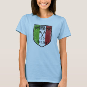 Italienisches mittelalterliches Wappen Damen Obert T-Shirt