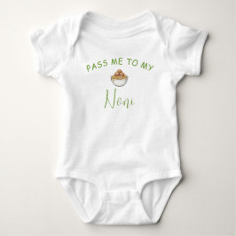 Italienisches Noni-Babyshirt Baby Strampler