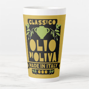 Italienisches Olivenöl Kochen Milchtasse