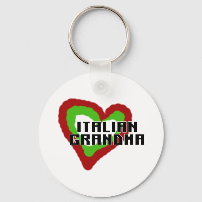 Italienisches Oma Schlüsselanhänger (Vorderseite)